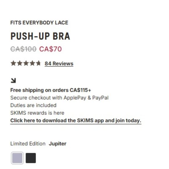 Fits everybody lace push-up bra - Picture 3 of 4